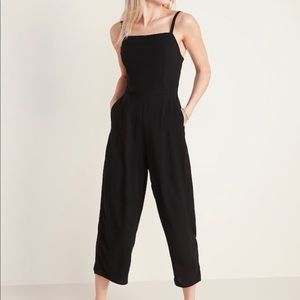 Square Neck Cami Jumpsuit (Medium)